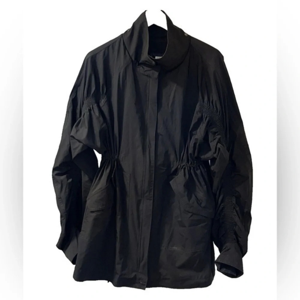 Fabletics Giana Black Oversized Jacket size small
